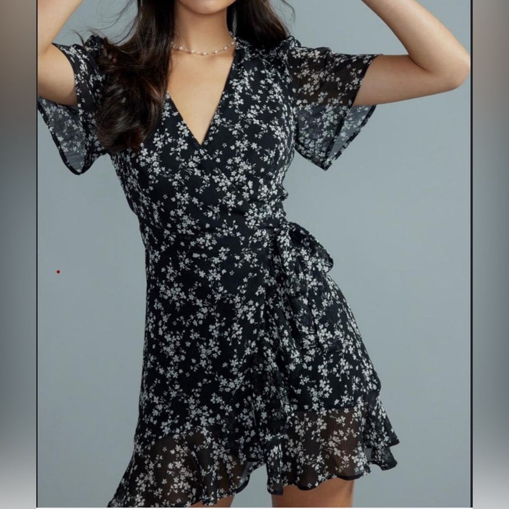 Floral mini dress